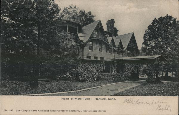 Home of Mark Twain Hartford Connecticut
