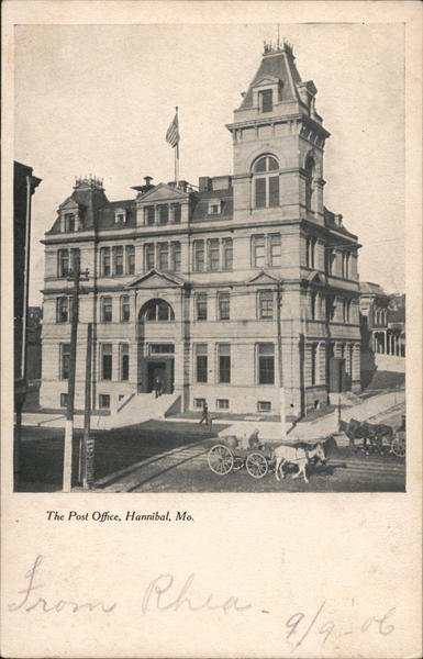The Post Office Hannibal Missouri