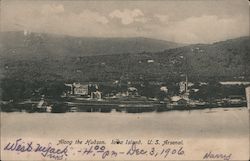 Along the Hudson, Iona Island, U.S. Arsenal Stony Point, NY Postcard Postcard Postcard