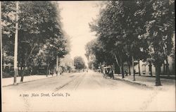 Main Street Postcard