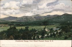 Presidential Range, from Mount Pleasant House Postcard