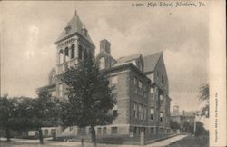 High School Allentown, PA Postcard Postcard Postcard