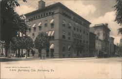Harrisburg Club Pennsylvania Postcard Postcard Postcard