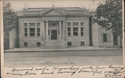 The J. Herman Bosler Memorial Library Carlisle, PA Postcard Postcard Postcard