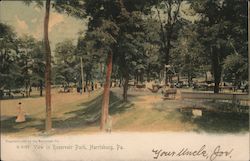 View In Reservoir Park Harrisburg, PA Postcard Postcard Postcard