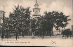 Court House Allentown, PA Postcard Postcard Postcard