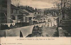 I am Detained at Winsted by a Big Wash out on Mad River Postcard