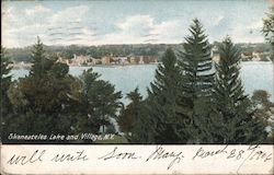 Skaneateles Lake & Village Postcard