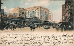 Broadway & 33rd Street Postcard
