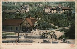 Manitou Soda Springs Postcard