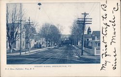 Street Scene Bennington, VT Postcard Postcard Postcard