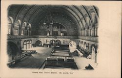 Grand Hall, Union Station St. Louis, MO Postcard Postcard Postcard