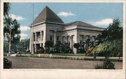 Museum, Golden Gate Park Postcard