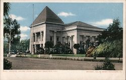 Museum, Golden Gate Park San Francisco, CA Postcard Postcard Postcard