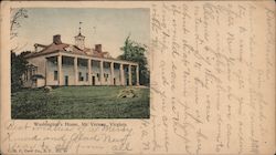 Washington's Home Mount Vernon, VA Postcard Postcard Postcard