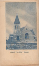 Chapel Fort Riley, KS Postcard Postcard Postcard