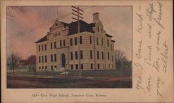 City High School Junction City, KS Postcard Postcard Postcard