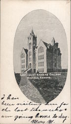 Southwest Kansas College Winfield, KS Postcard Postcard Postcard