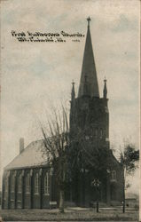 First Lutheran Church Postcard