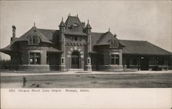 Oregon Short Line Depot Nampa, ID Postcard Postcard Postcard