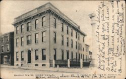 Masonic Temple Postcard