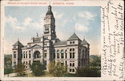 Sedgwick County Court House Postcard