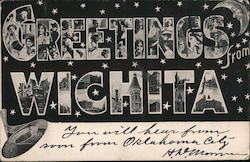 Greetings From Wichita Postcard