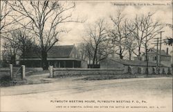 Plymouth Meeting House Postcard