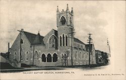 Calvary Baptist Church Postcard