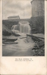 Mill Falls Uniondale, PA Postcard Postcard Postcard