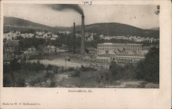 Paper Mill Rumford Falls, ME Postcard Postcard Postcard