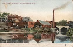 Old Wallace Saw Mill Postcard