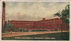Hood's Sarsaparilla Laboratory Postcard