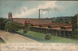 The Lancaster Mill Clinton, MA Postcard Postcard Postcard