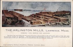 The Arlington Mills Lawrence, MA Postcard Postcard Postcard