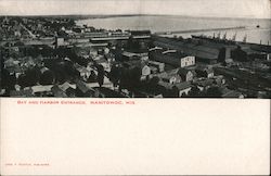 Bay and Harbor Entrance Postcard