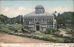 The Green House, Krug Park Postcard