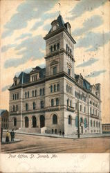 Post Office, St. Joseph, Mo. Postcard
