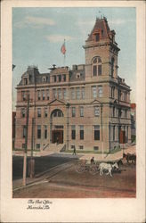 Post Office Hannibal, MO Postcard Postcard Postcard