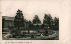 Lily Pond, Shaw's Garden Postcard