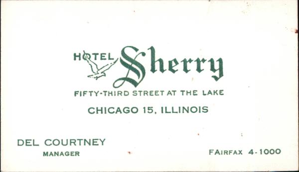 Hotel Sherry Chicago Illinois