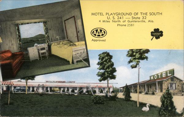 Motel Playground of the South Guntersville Alabama
