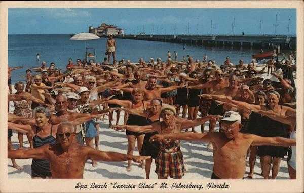 Spa Beach Exercise Class St. Petersburg Florida