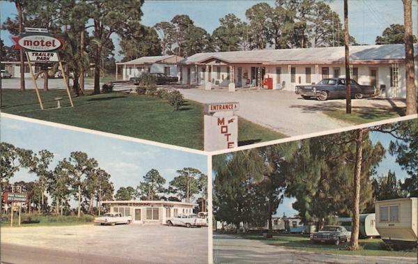 Pine Terrace Motel, Mobile Home Park & Restaurant Punta Gorda Florida