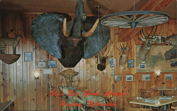 Ole's Big Game Lounge Paxton Nebraska Hal Brown