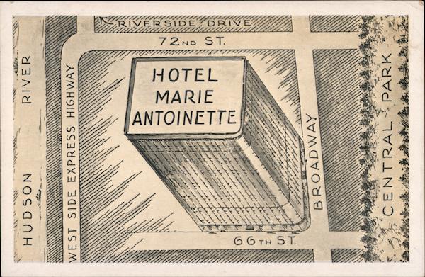 Hotel Marie Antoinette New York City