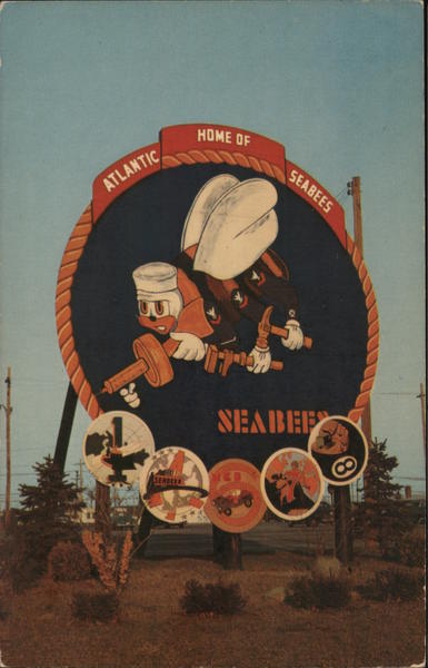 Entrance to U.S. Naval Construction Battalion Center North Kingstown Rhode Island