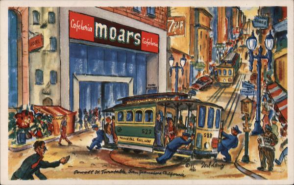 Moars Cafeteria San Francisco California