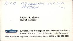 B.F. Goodrich Aerospace and Defense Products Business Card