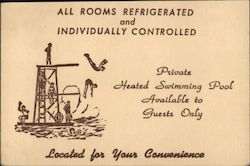 All Rooms Refrigerated & Individually Controlled Business Card